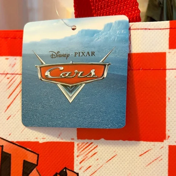 Disney Lightning McQueen Checkered reusable Bag - Picture 3 of 3